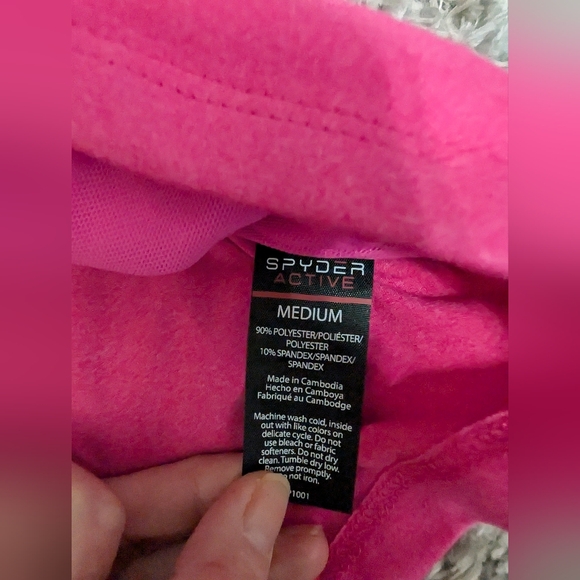 NEW WT! SPYDER ACTIVE LONG SLEEVE TOP - Picture 11 of 14